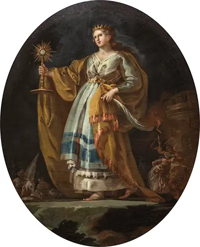 Saint Barbara Francisco de Goya